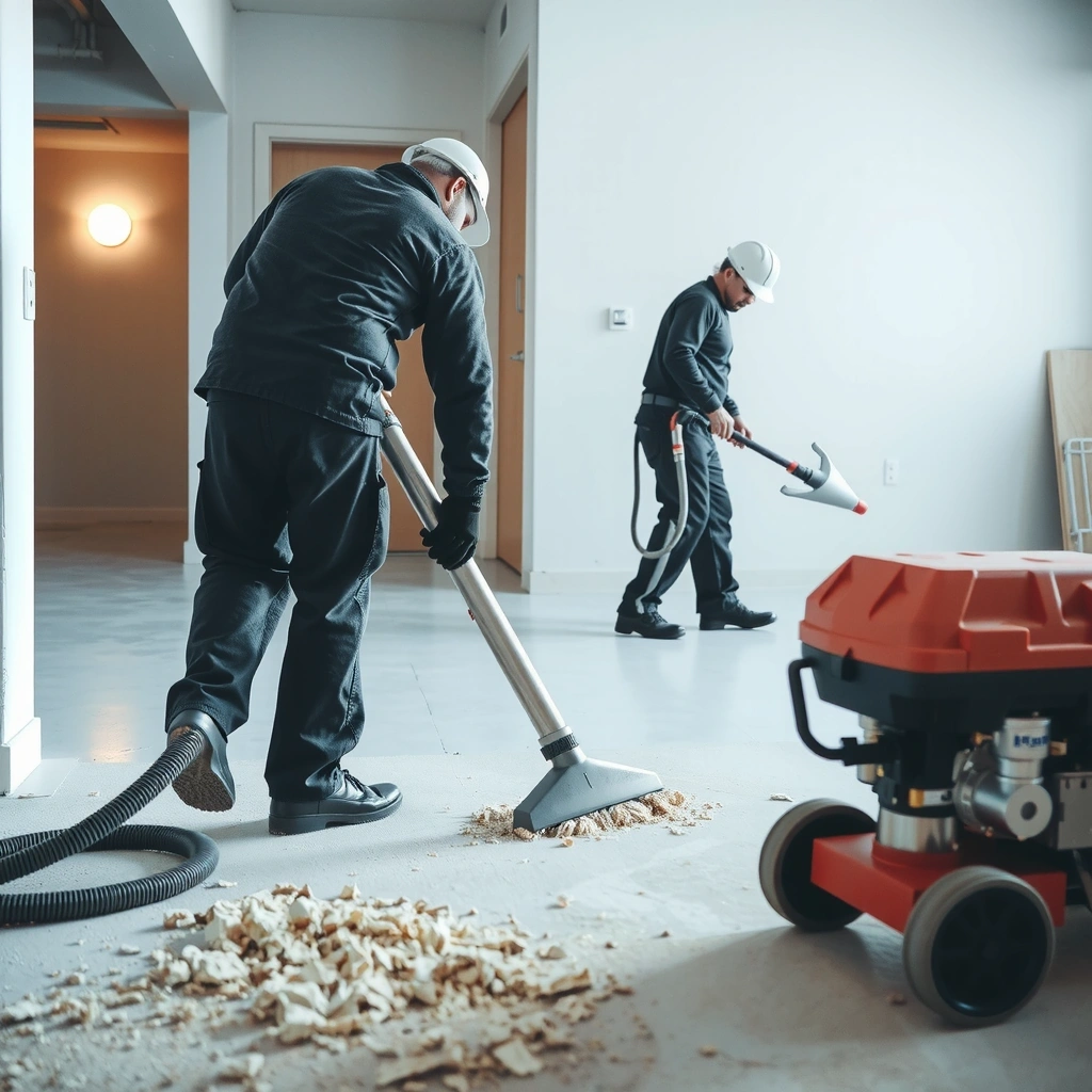 Post-construction cleanup service