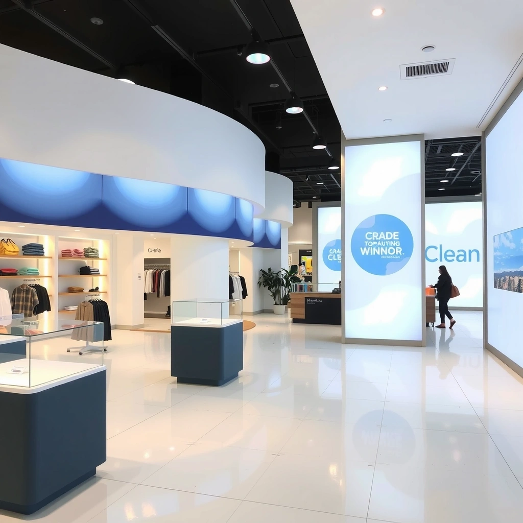 Retail space sanitization service